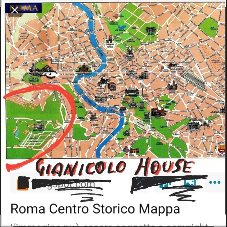 Ferienwohnung Gianicolo House Rom Exterior foto